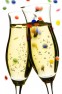 New Year's Eve champagne